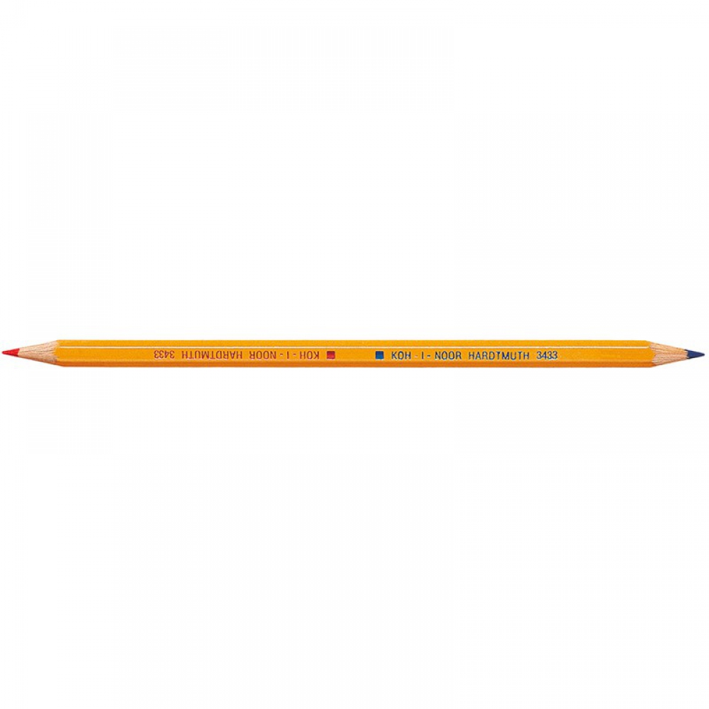 Олівець кольоровий, червоно-синій, 3433