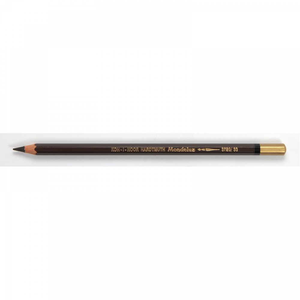 Олівці аквар MONDELUZ dark brown/темно-коричневий