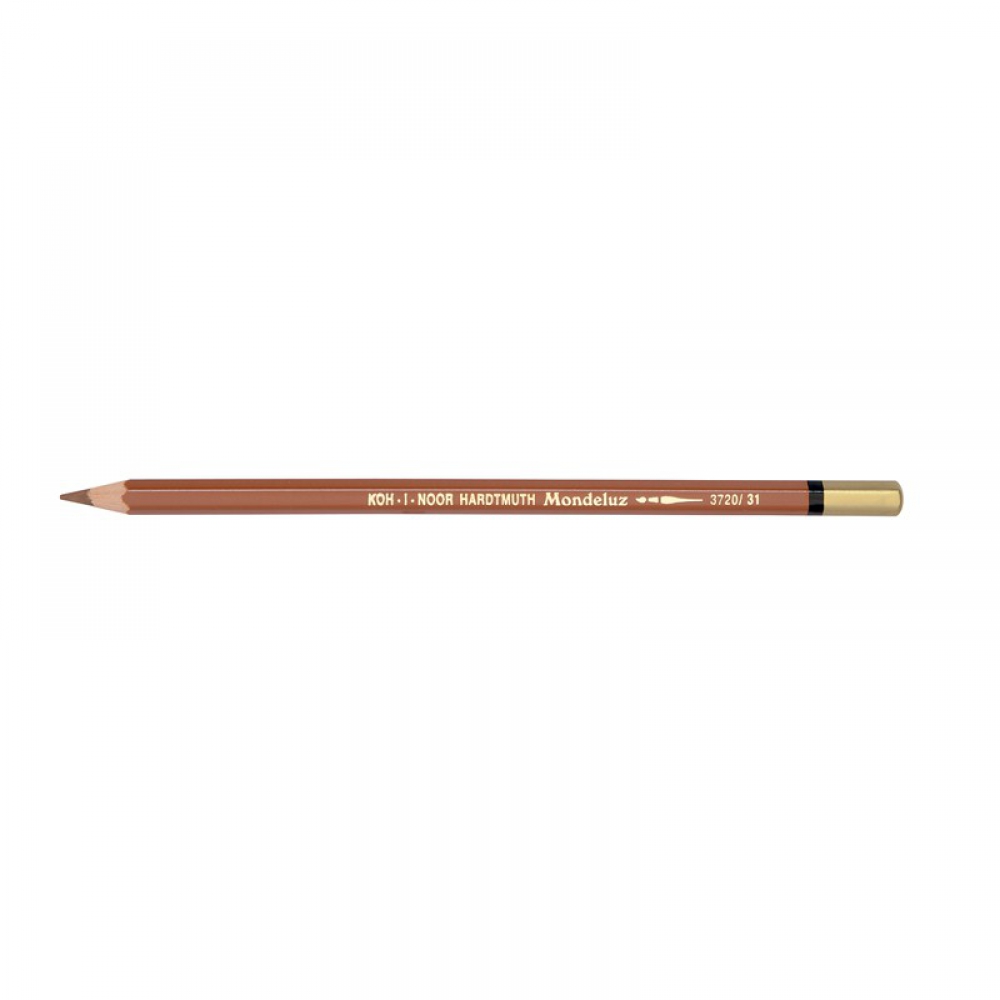 Олівці аквар MONDELUZ light brown/світло-коричн