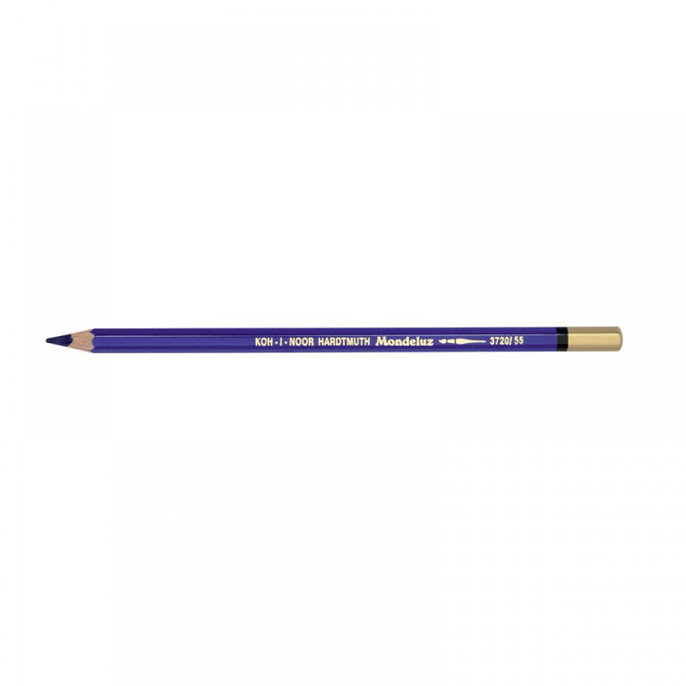 Олівці аквар MONDELUZ permanent blue/стійкий синій
