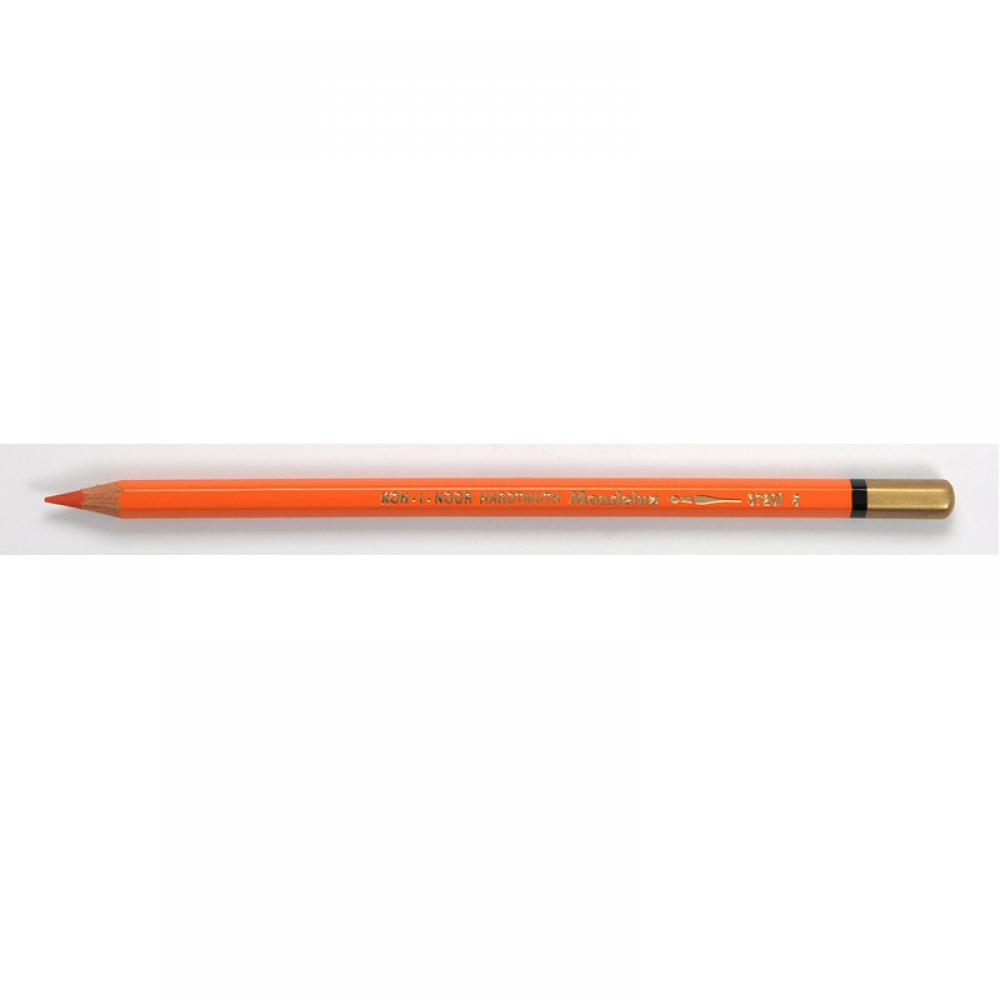 Олівці аквар MONDELUZ reddish orange/чевроно-оранж
