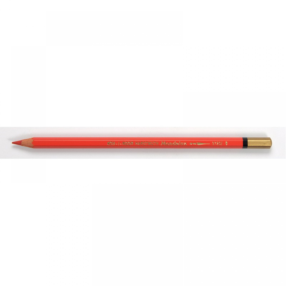 Олівці аквар MONDELUZ vermillion red/вермильон чер