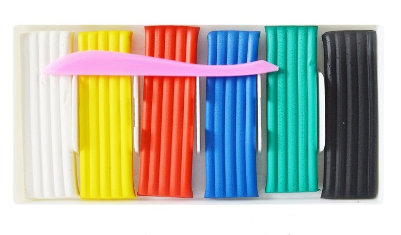 1121 Пластилін 6 кол.