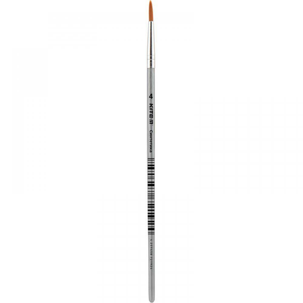 Пензель синтетика круглий 4