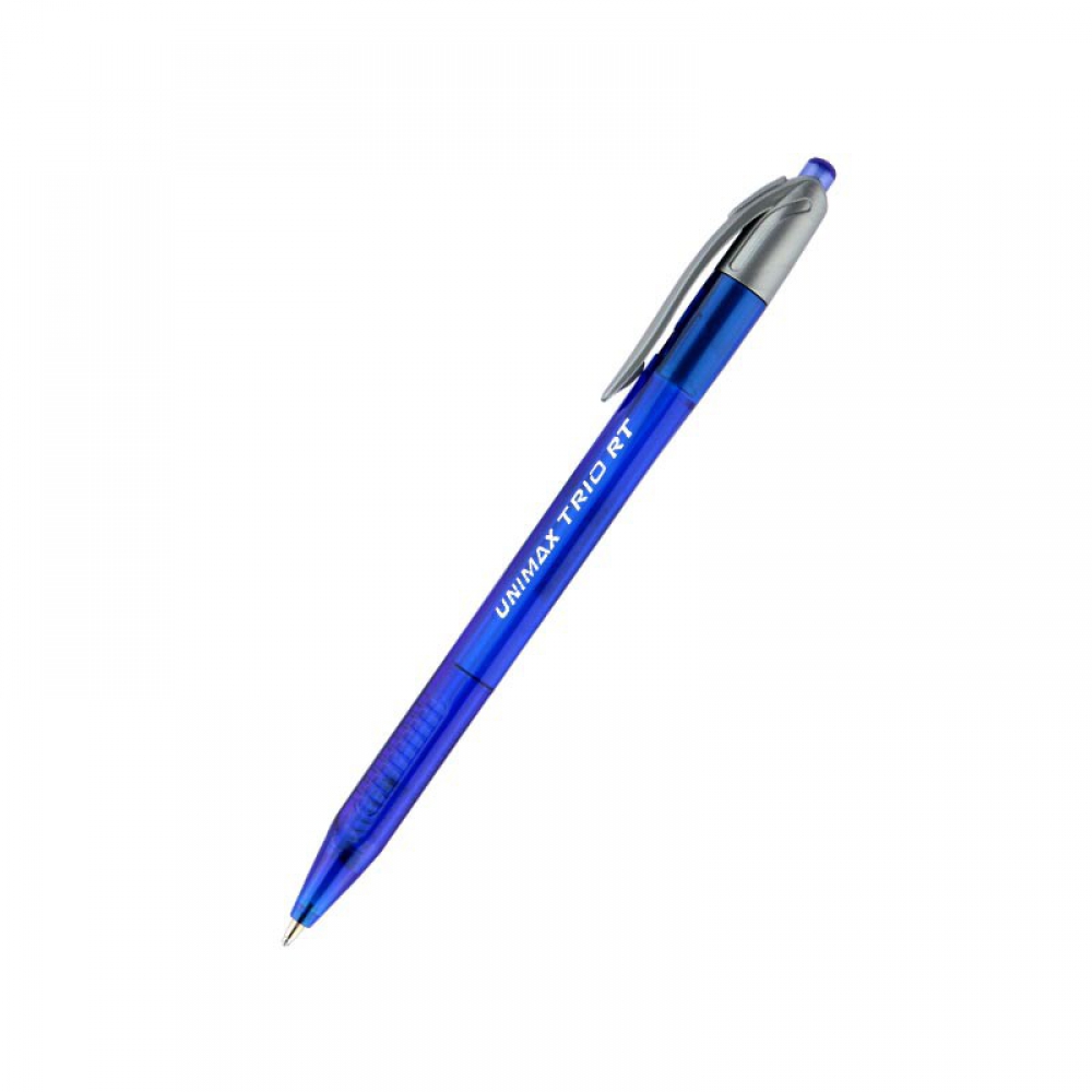 Ручка кулькова автом. Trio RT, синя