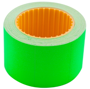 Цінник 35*25мм (240шт, 6м), прямокутний, зовнішня намотка, зелений BM.282105-04