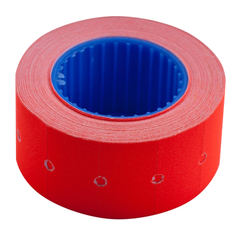 Цінник 22*12мм (500шт, 6м), прямокутний, зовнішня намотка, червоний BM.282101-05