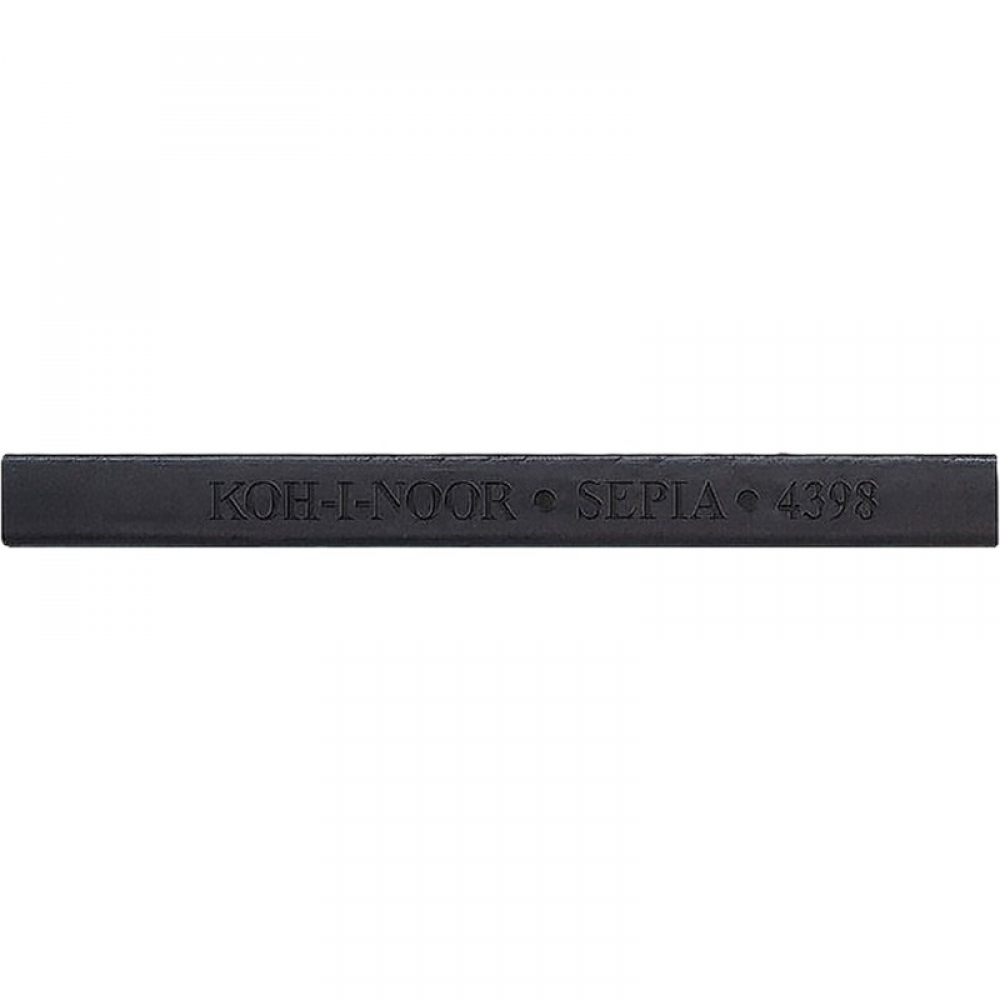 Брусок художн. сепія коричнева темна