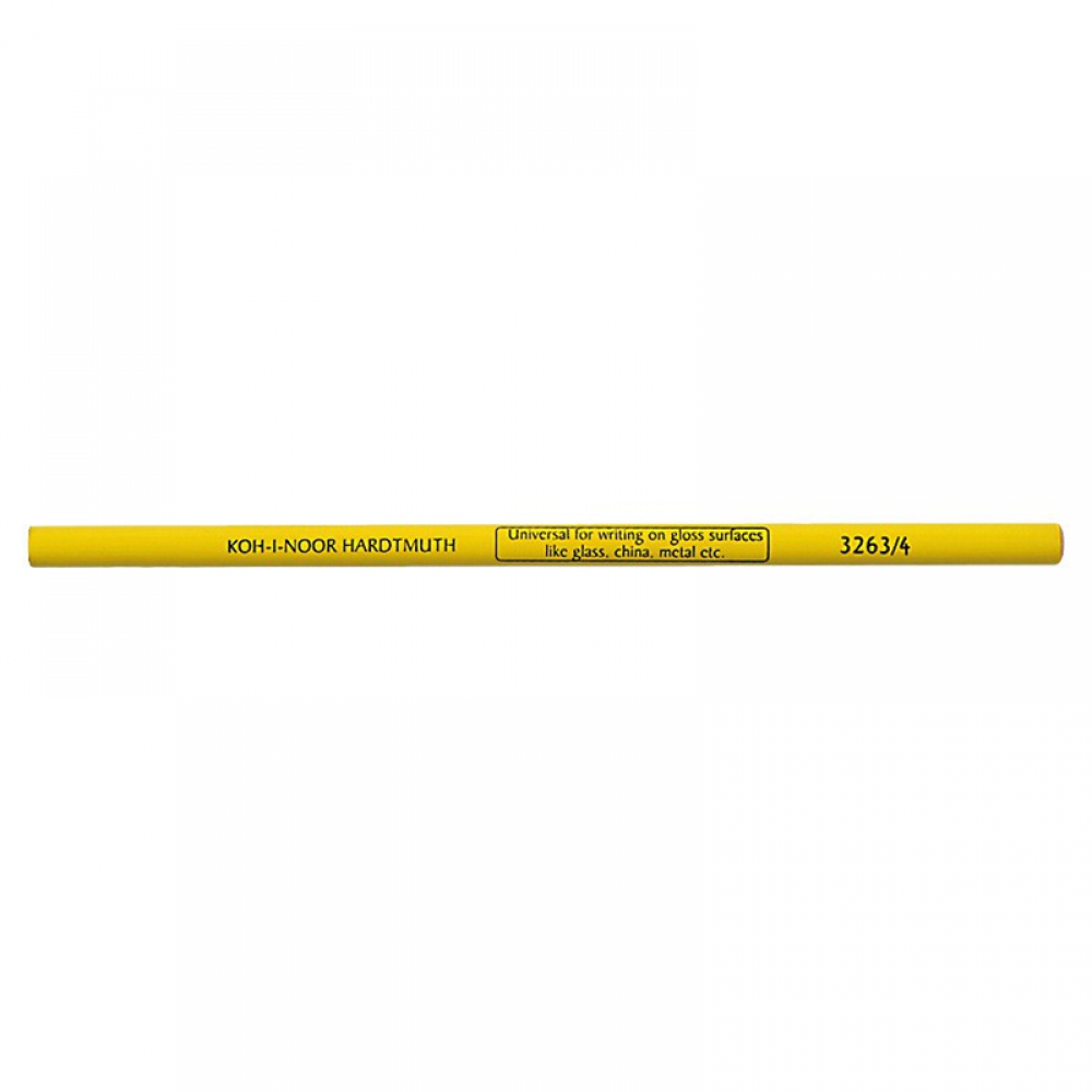 Олівець-стеклограф, 3263/4, жовтий