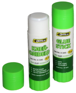 Клей-олівець 36гр, PVA, 4-340, 4OFFICE