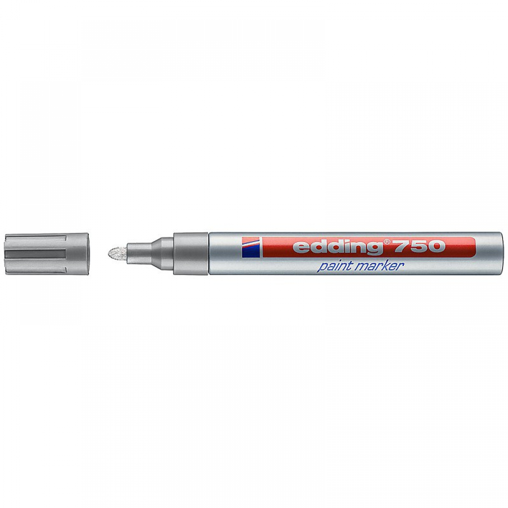 Маркер Paint e-750 2-4 мм круглий срібний