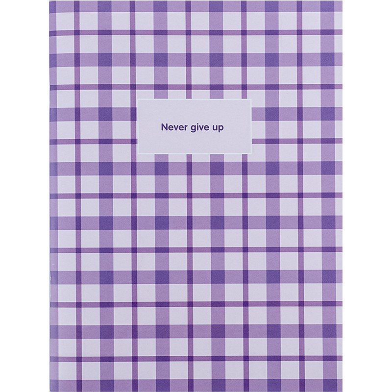 Зошит для записів А4 48 арк., кліт., бузковий