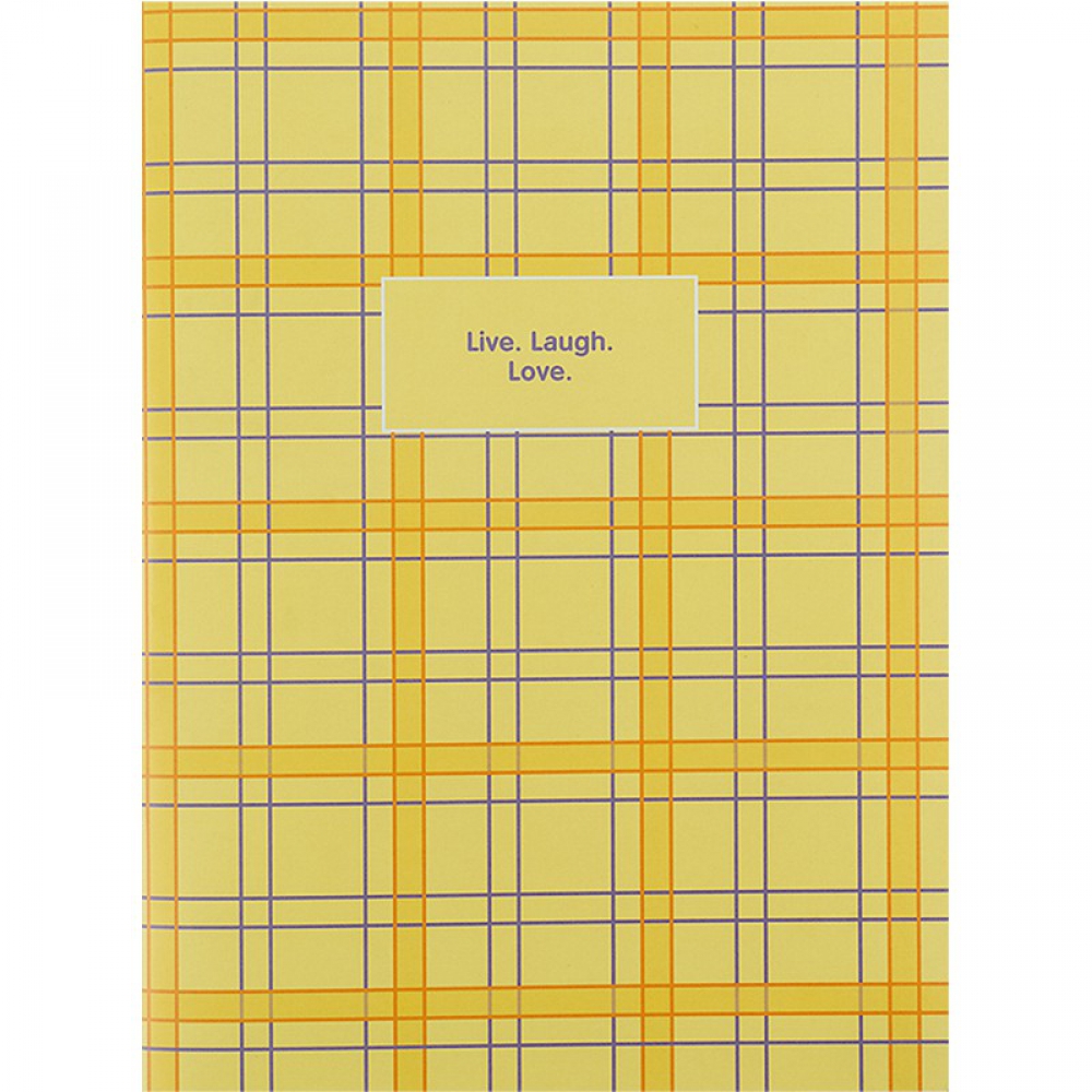 Зошит для записів А4 48 арк., кліт., жовтий