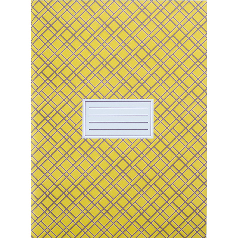 Зошит для записів А4 96 арк., кліт., жовтий