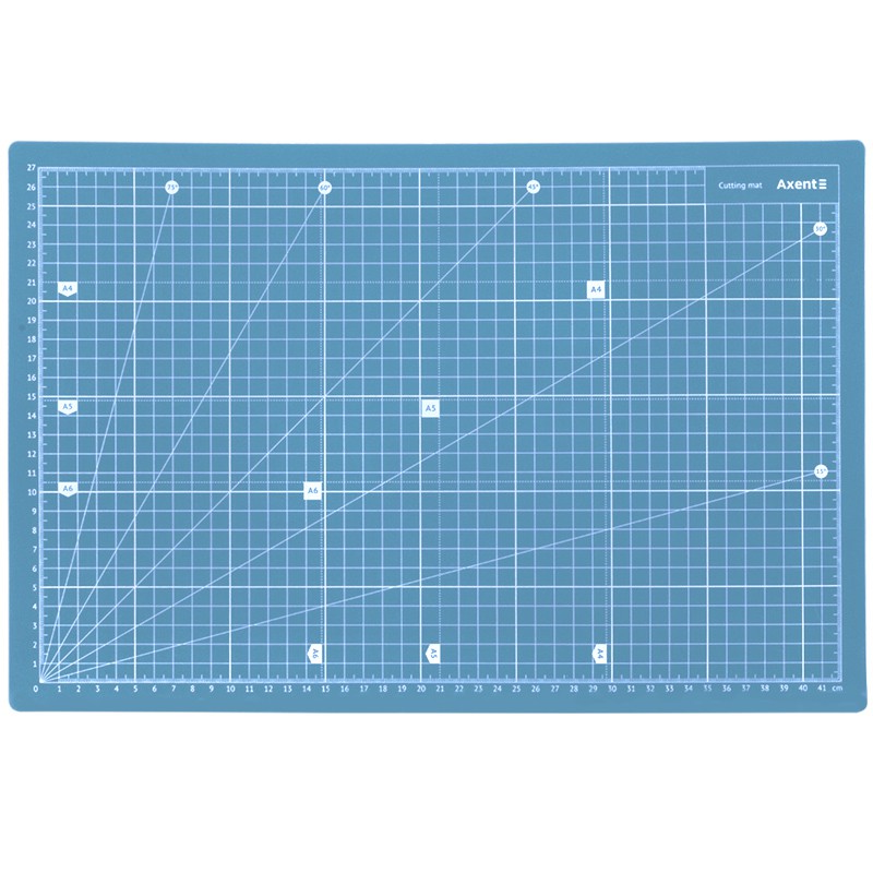 Килимок самовідновлювальний для різання блакитний, А3