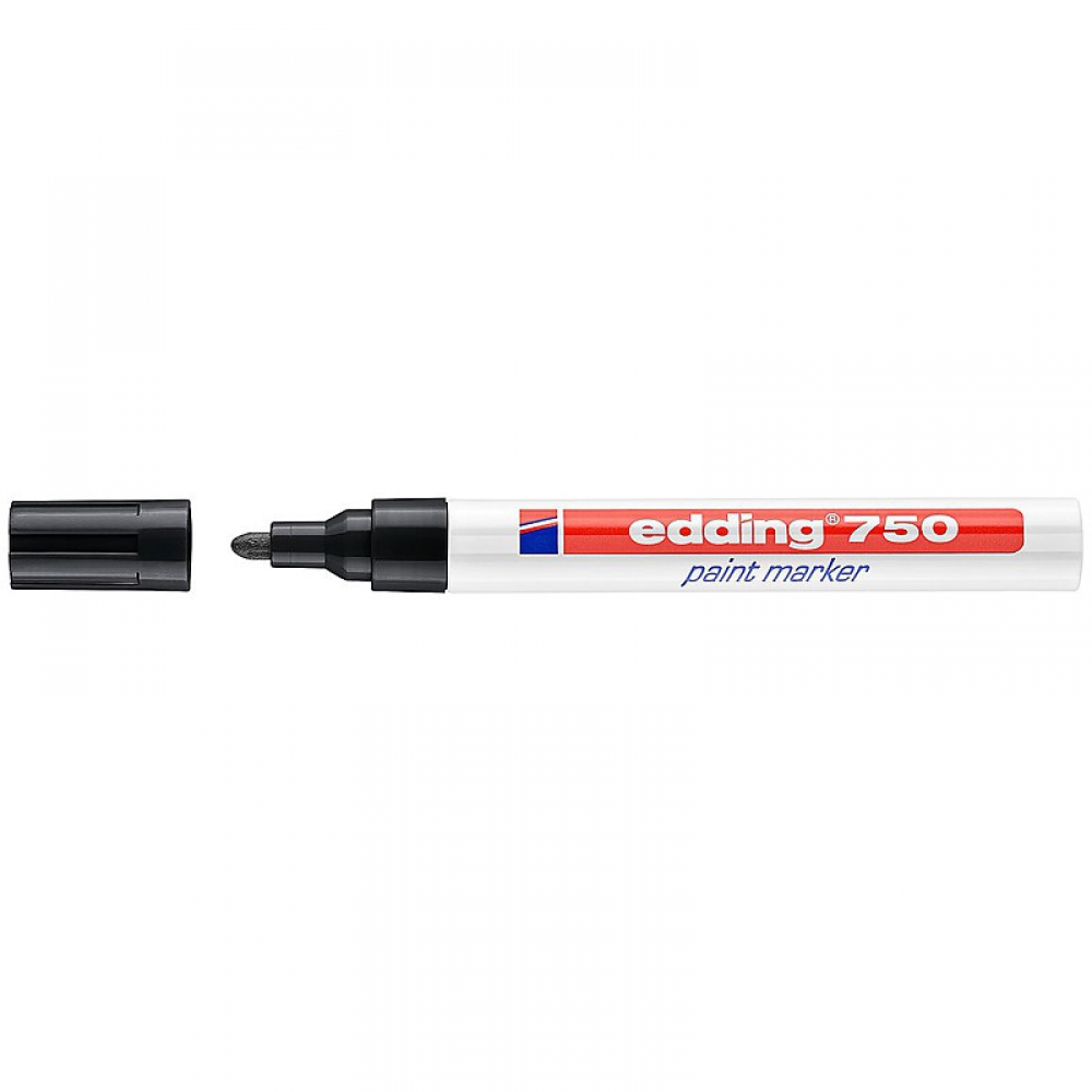 Маркер Paint e-750 2-4 мм круглий чорний
