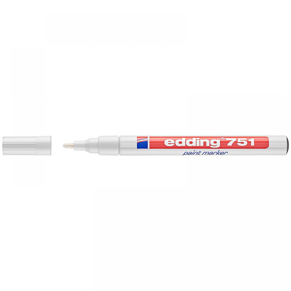 Маркер Paint e-751 1-2 мм круглий білий