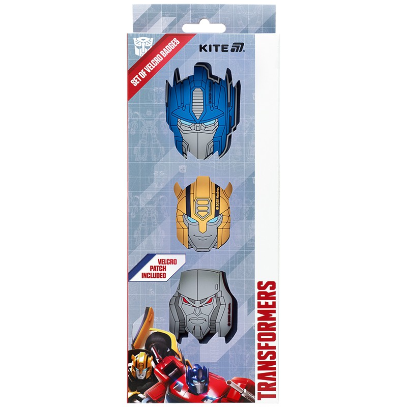 Набір бейджів на липучці, 3 шт., 3012 TF