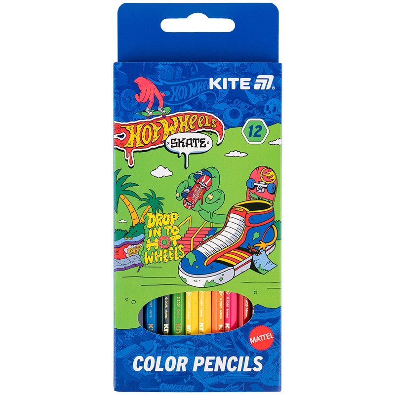 Олівці кольорові, 12 шт. HW-2