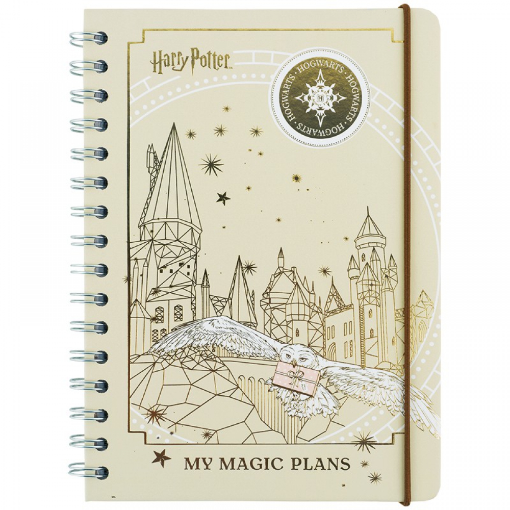 Щоденник на спіралі, тверда обкл., HP