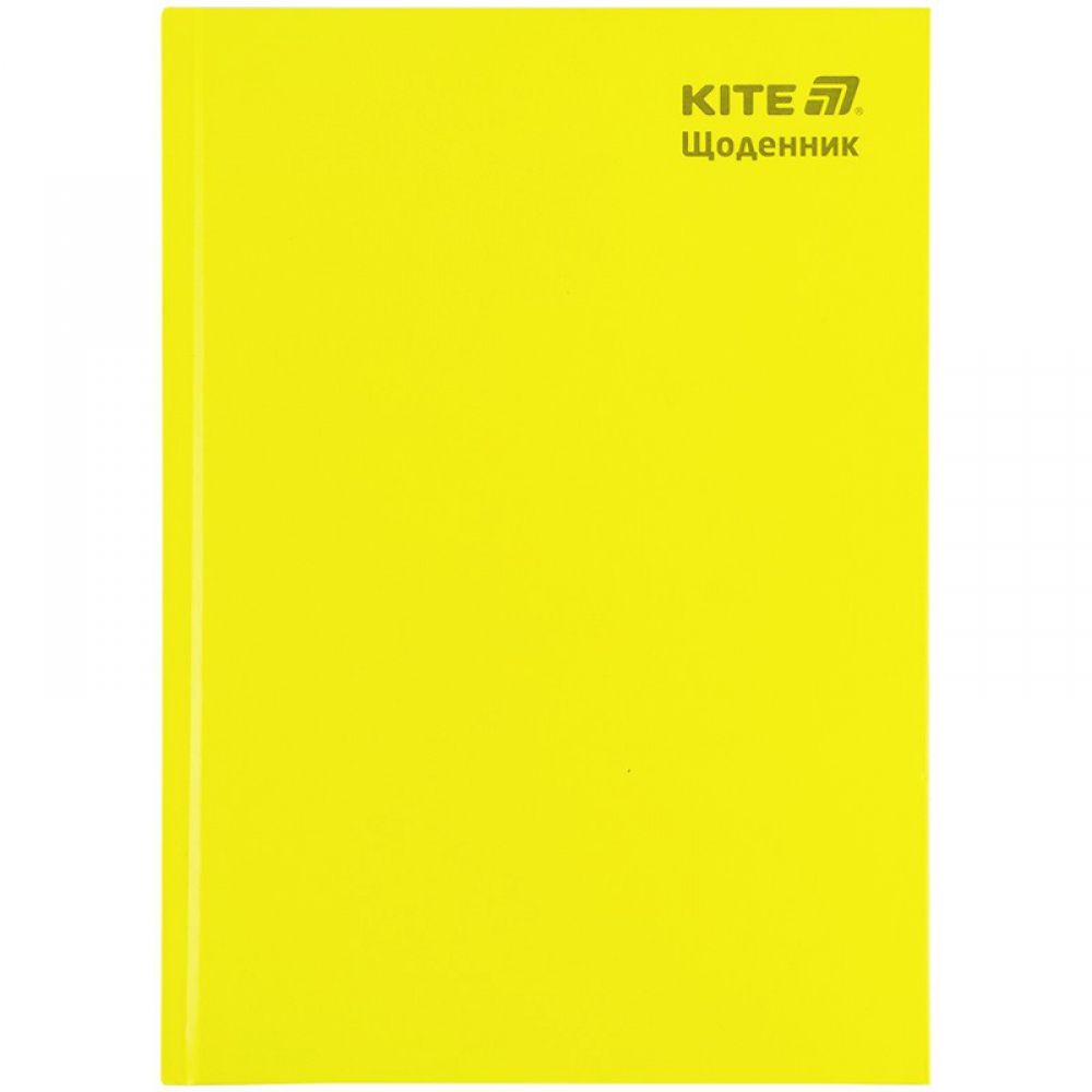 Щоденник шкільний, тверда обкл, жовтий