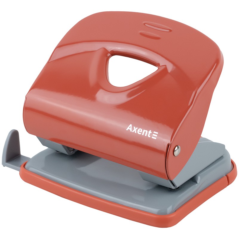 Діркопробивач Exakt-2 металевий, 30арк, Earth colors коралов