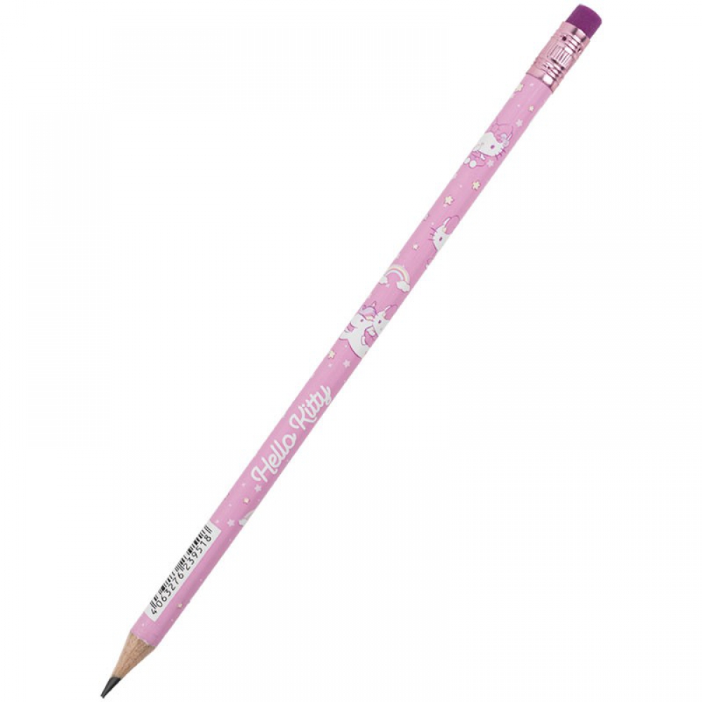 Олівець графітний з гумкою HK