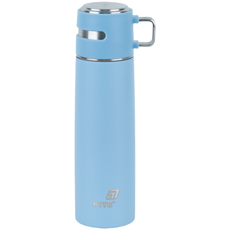 Термос 500 мл, блакитний