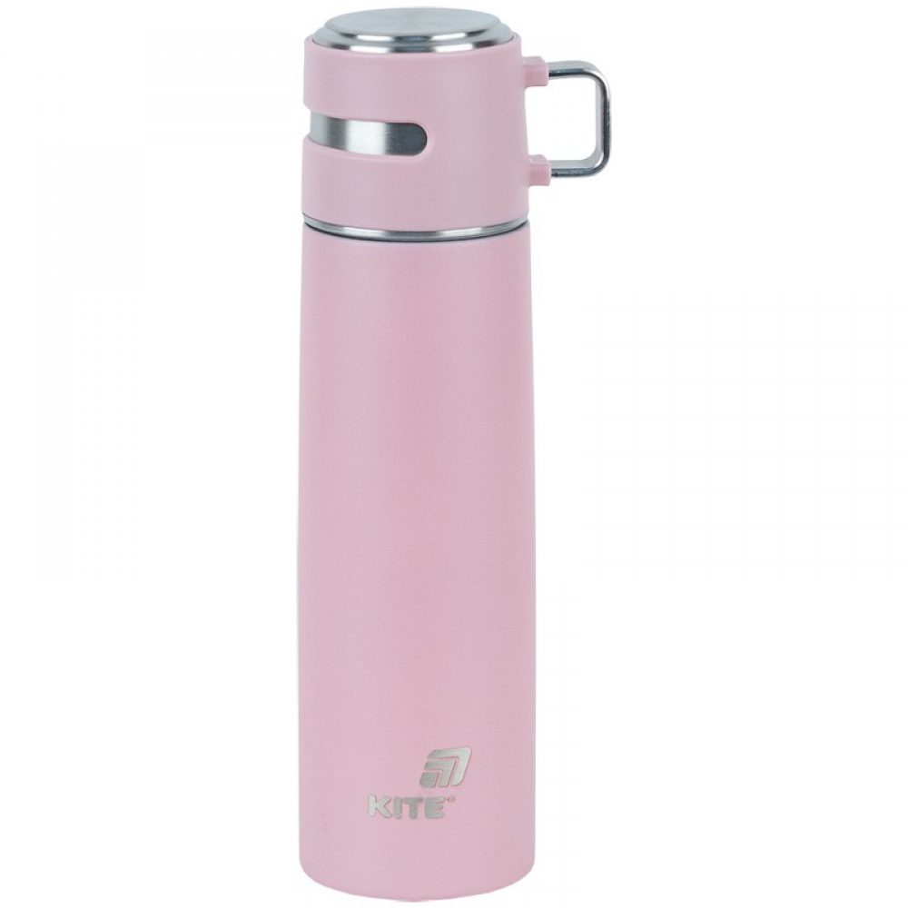 Термос 500 мл, рожевий