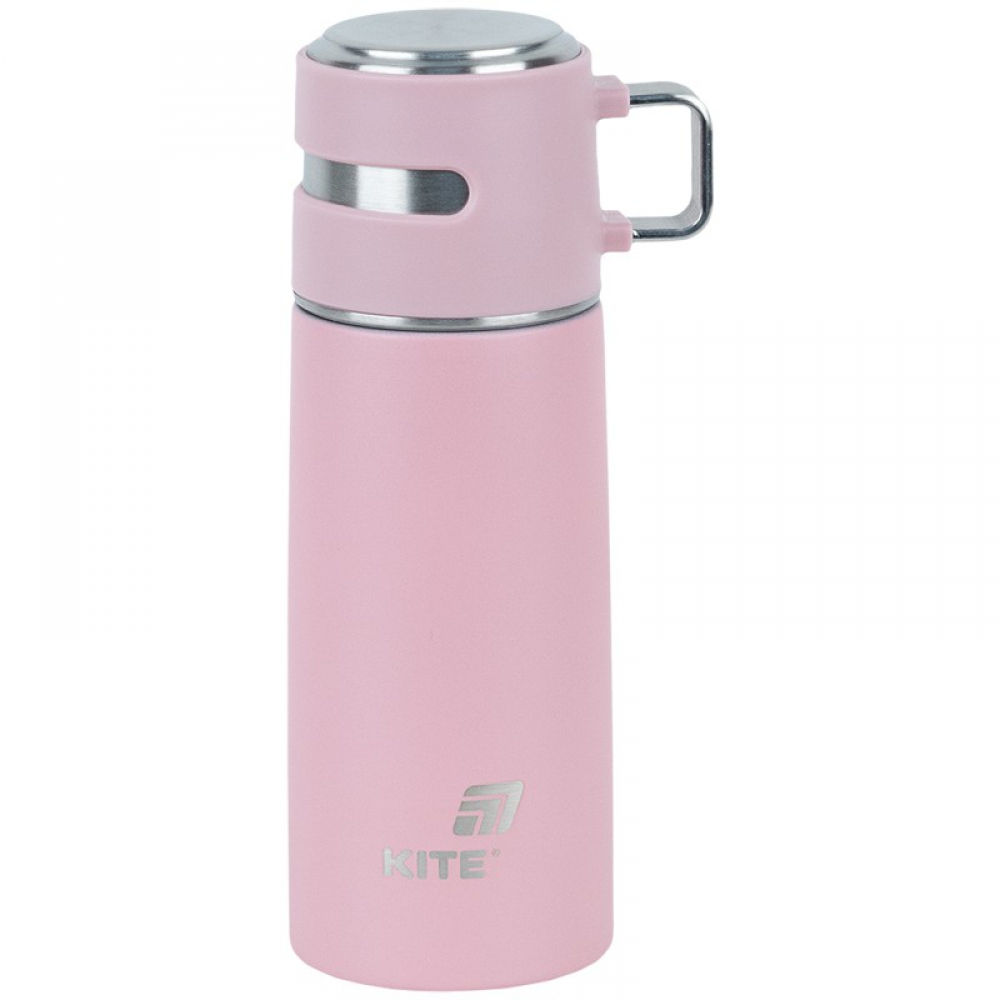 Термос, 350 мл, рожевий