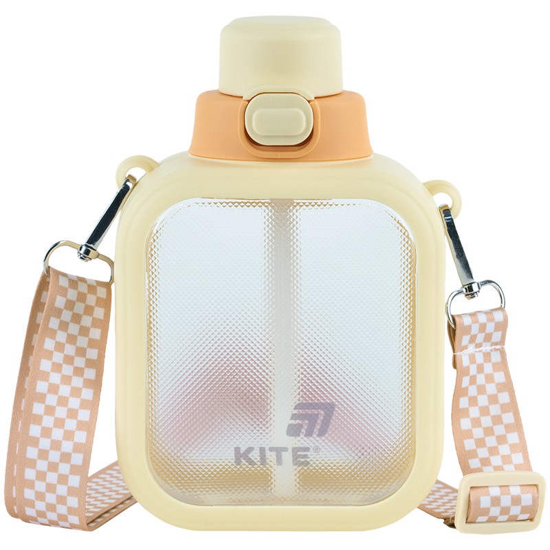 Пляшечка для води, 700 мл, жовта