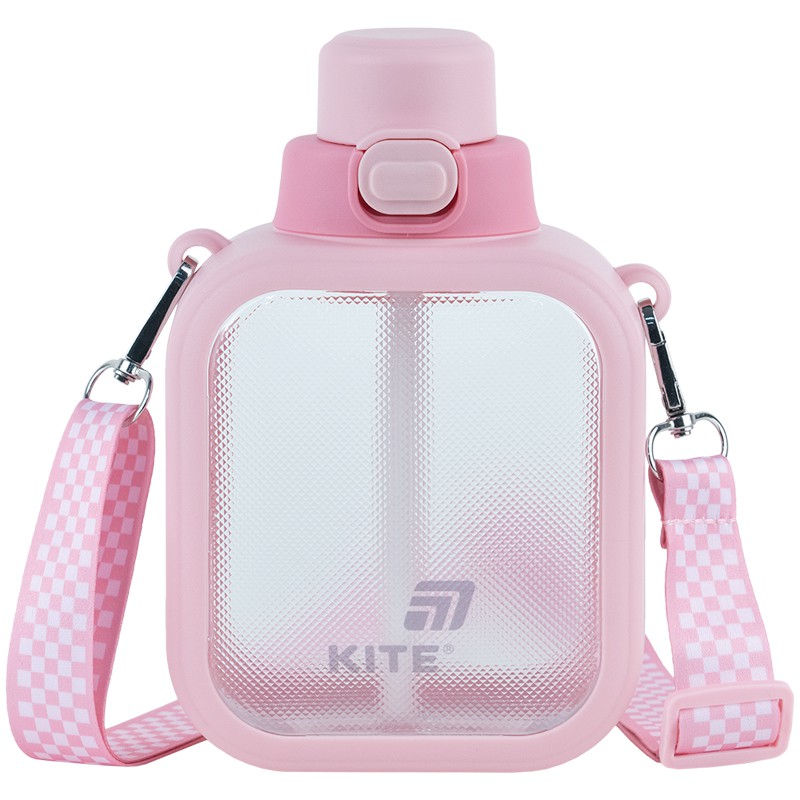 Пляшечка для води, 700 мл, рожева