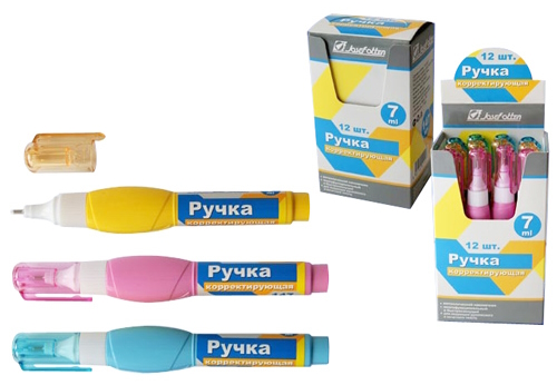 147 Корректор-ручка мет.нак. 