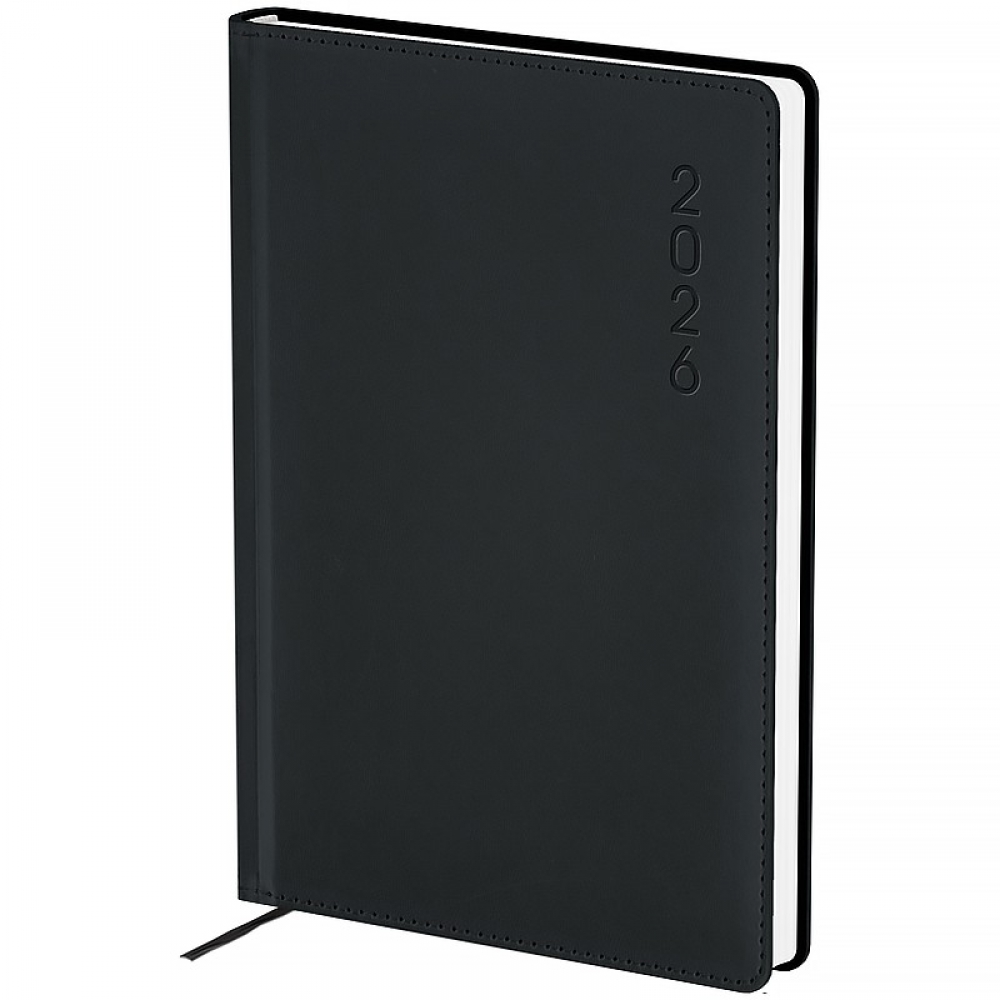Щоденник 2026 Classic Palermo, 145*210, слп/т чорний