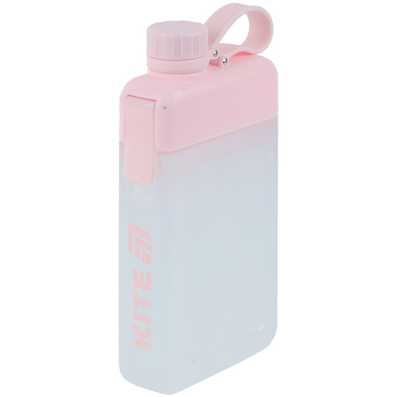 Пляшка для води, 450 мл, рожева