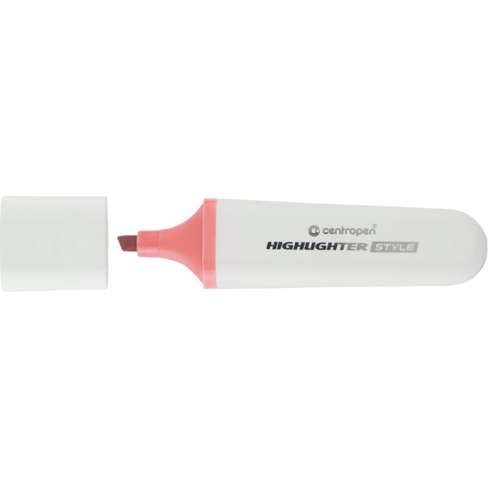 Маркер Highlighter Style 6252/12 1-4,6 мм клин. пастел.рожев