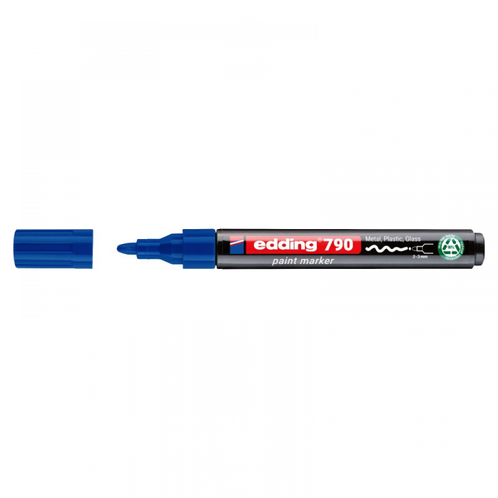 Маркер Paint e-790 2-3 мм круглий синій