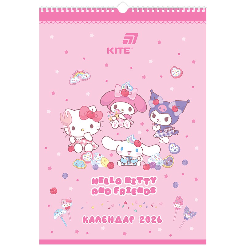 Календар-планер настінний на 2026р., HK26-440