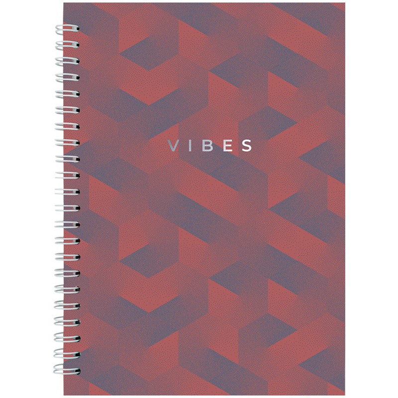 Блокнот на спіралі тверда обкл., А5, 96арк. №27