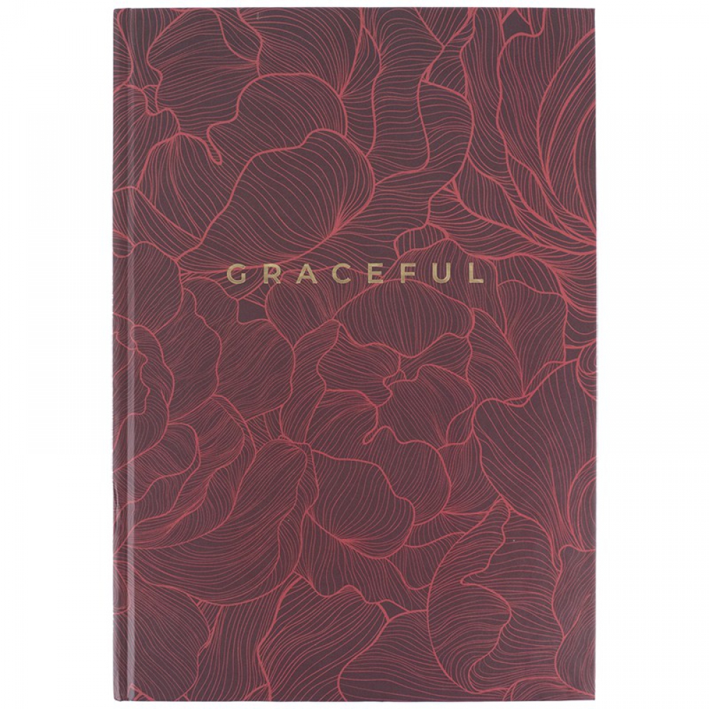 Книга записна А4 Earth colors 96арк., кліт., Graceful