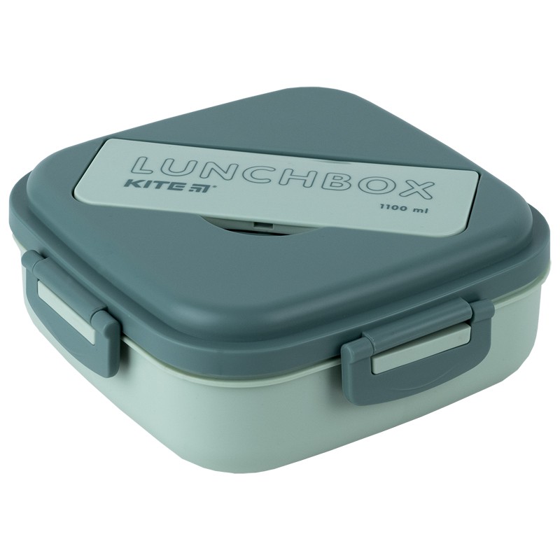 Ланчбокс з розділювачем 1100 мл, зелений