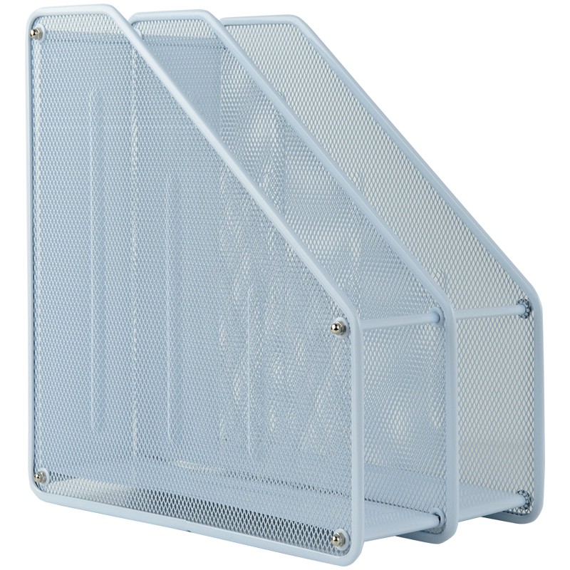 Лоток вертикальний 2-в-1, металевий, білий