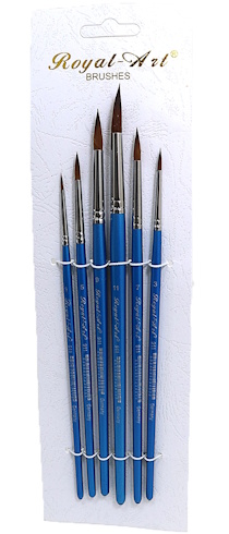 K1181 Н-р пензл. кругл. (1,5,9,11,7,3)