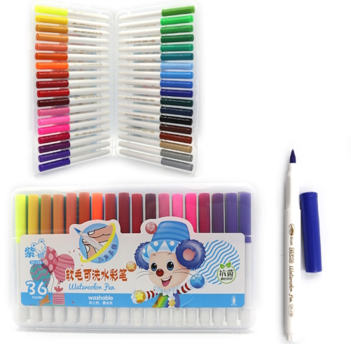 228-48   Набір фломастер-пензлик  пласт уп.