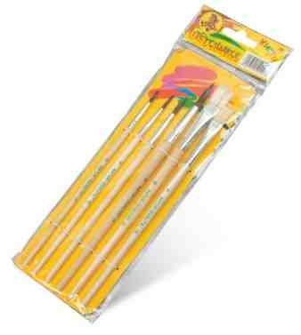 Набір пензлів поні ABCE-6 (Пєгашка), АВ-6, ТМ 