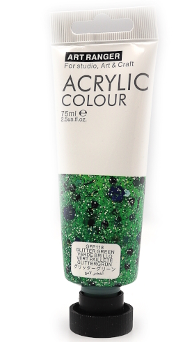 GFP118 Фарба акрил глиттер 