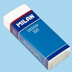 CPM320 Гумка прямокут. біл. 