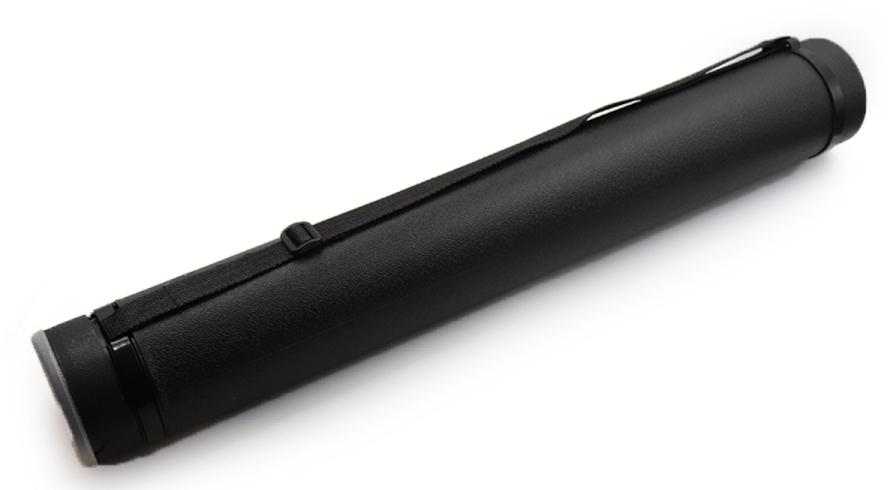 PY8208 Тубус для креслення D-8,8*65-110см, чорний