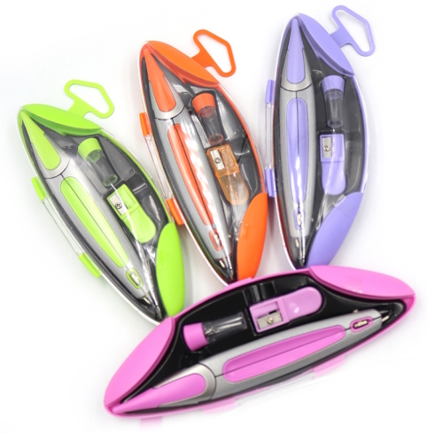 S66003 Циркуль в футлярі 3 предм., mix (85305)