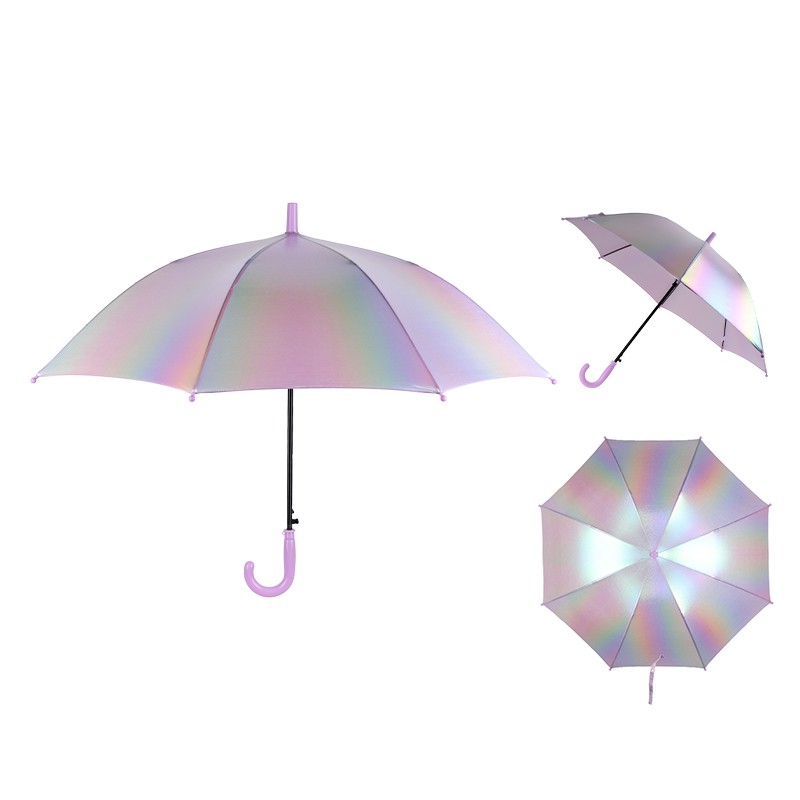 Парасоля Kite дитяча 2001-3 рожевий голографік